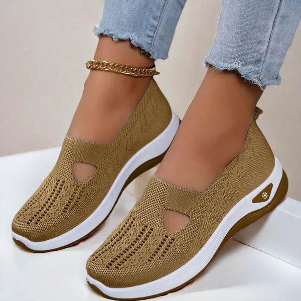 Women's Soft Sole Breathable Slip-On Shoes - photo 5