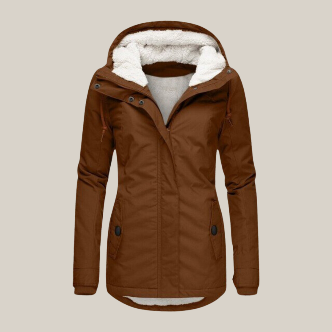Jessica - Women's Parka with Teddy Lining and Hood