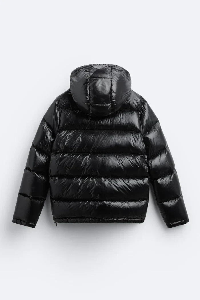 Laetitia - Women's Puffer Jacket with Hood - photo 7