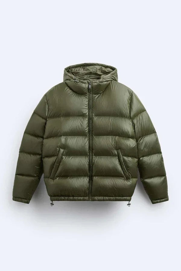 Laetitia - Women's Puffer Jacket with Hood - photo 8