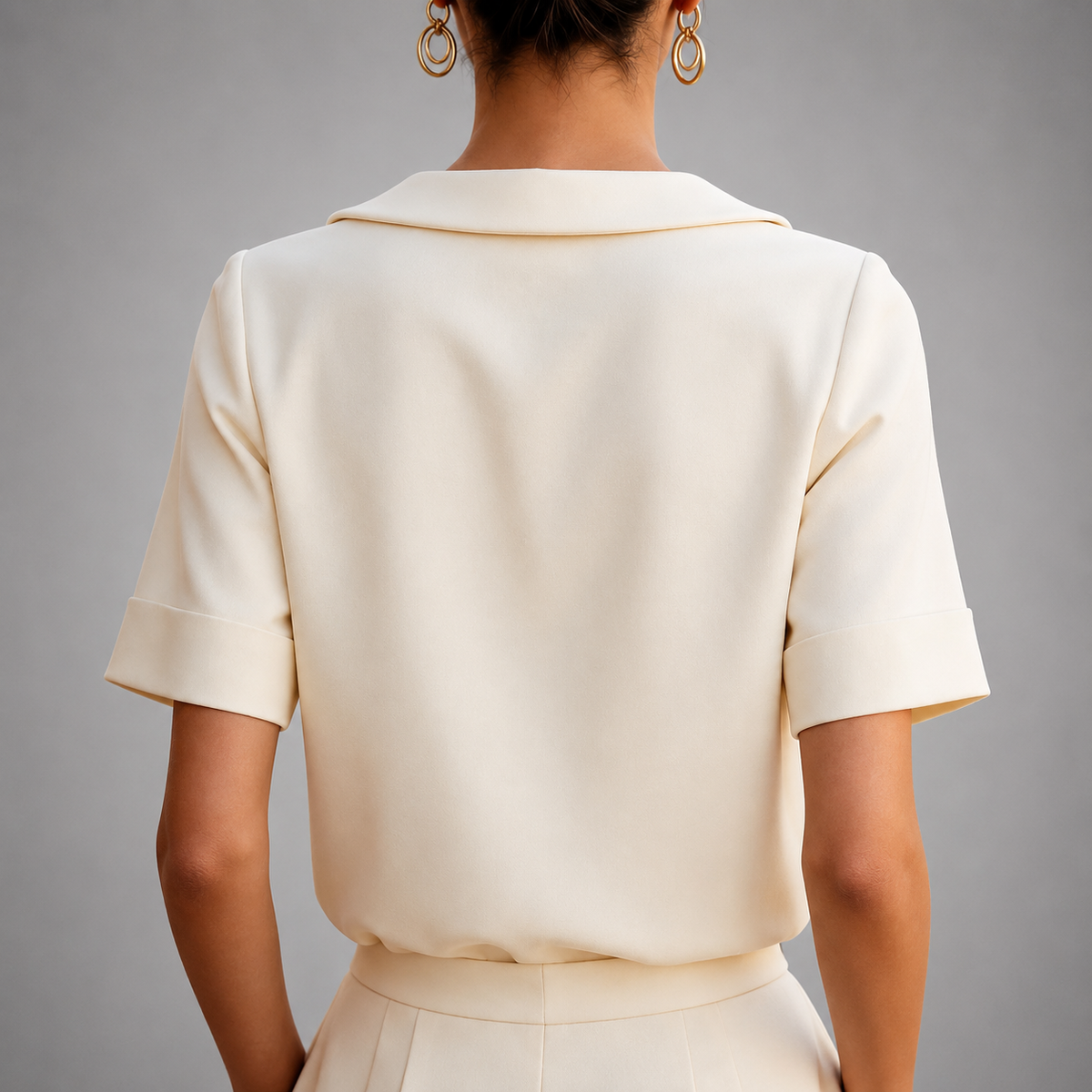 Lark - Women's Round Neck Blouse - photo 6