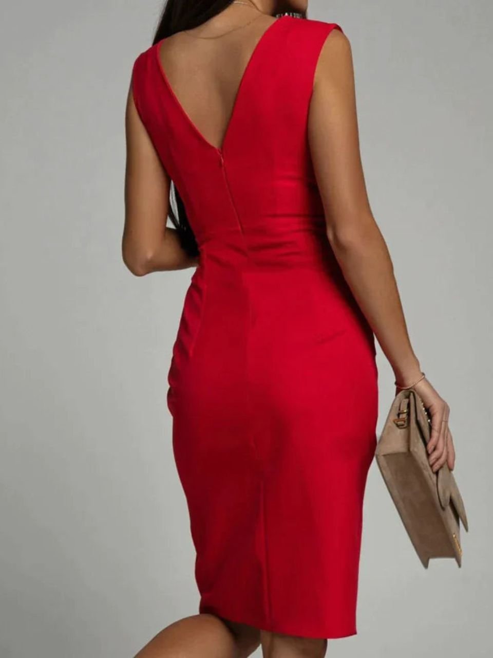 Vera - Women's Sleeveless A-Line Evening Dress - photo 6
