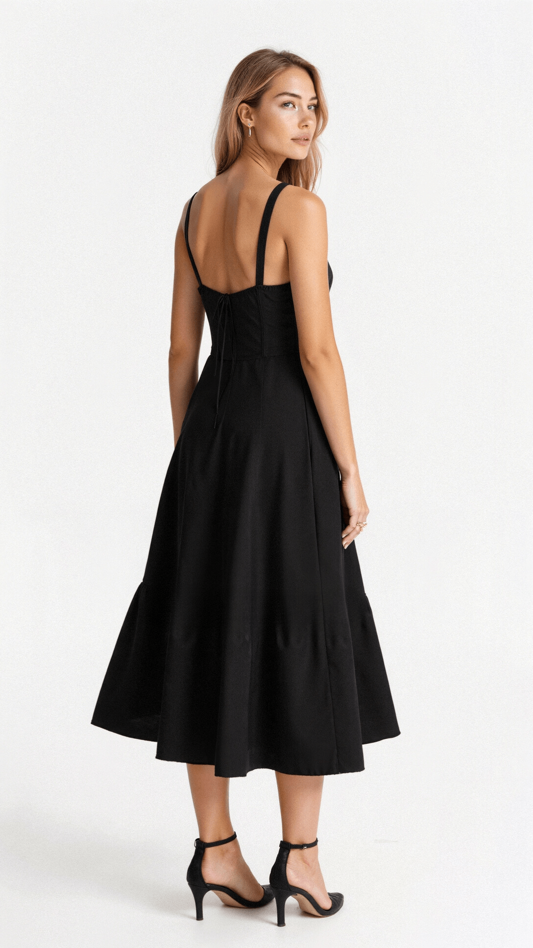 Elegant Waist Dress with Flattering Fit - photo 10