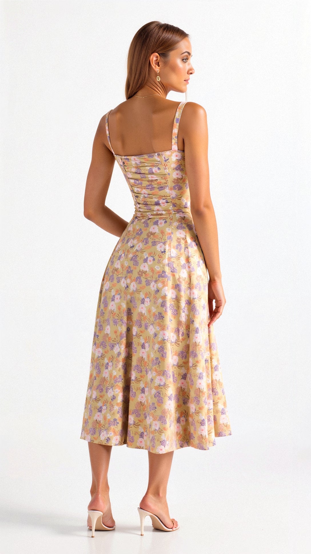 Elegant Waist Dress with Flattering Fit - photo 9
