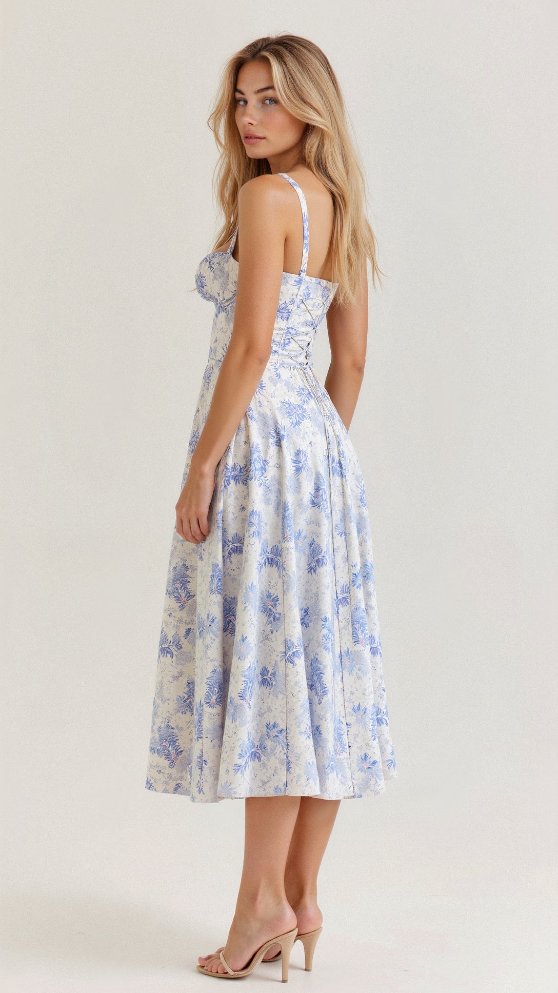 Elegant Waist Dress with Flattering Fit - photo 12