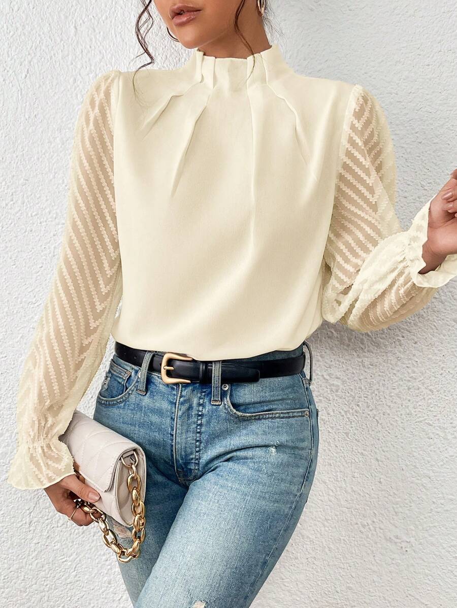 Odile - Women's Long-sleeved Blouse - photo 4