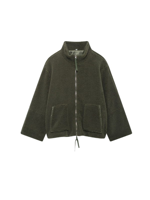 Ultra-Soft Oversized Sherpa Fleece Jacket Stylish for Cold Weather - photo 19