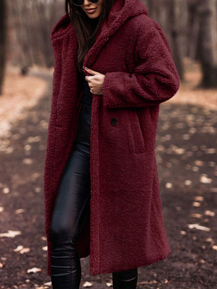 Rosemary - Women's Relaxed Coat with a Fleece Lining - photo 3