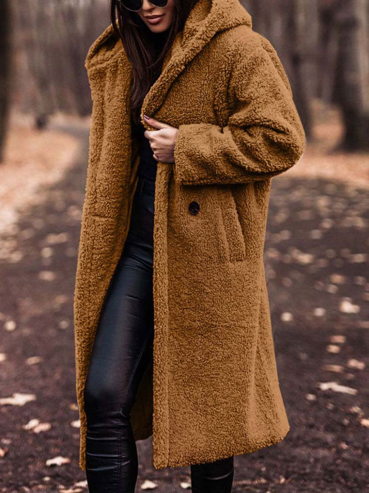 Rosemary - Women's Relaxed Coat with a Fleece Lining - photo 4