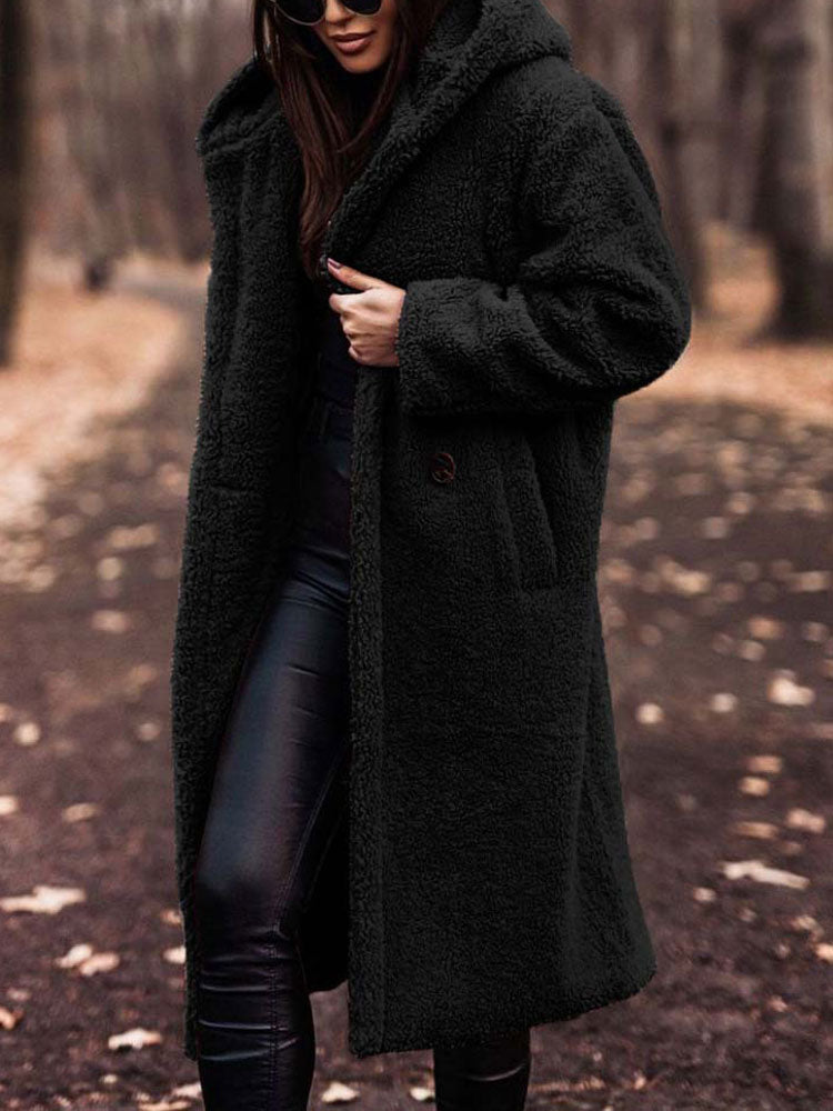 Rosemary - Women's Relaxed Coat with a Fleece Lining - photo 5