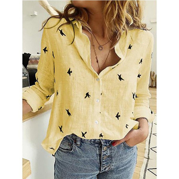 Elegant Linen Women's Blouse - Stylish & Comfortable - photo 9