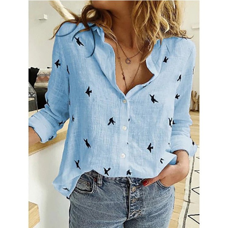 Elegant Linen Women's Blouse - Stylish & Comfortable - photo 10