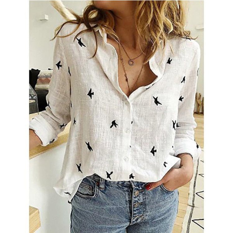 Elegant Linen Women's Blouse - Stylish & Comfortable - photo 8