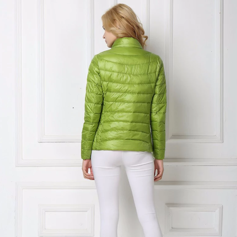 William - Women's Puffer Jacket with Stand Collar - photo 10