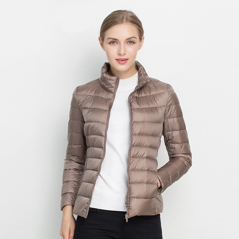 William - Women's Puffer Jacket with Stand Collar - photo 7