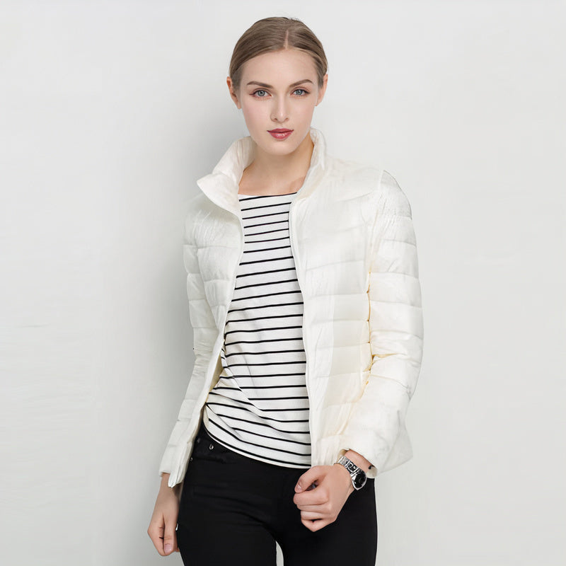 William - Women's Puffer Jacket with Stand Collar - photo 8