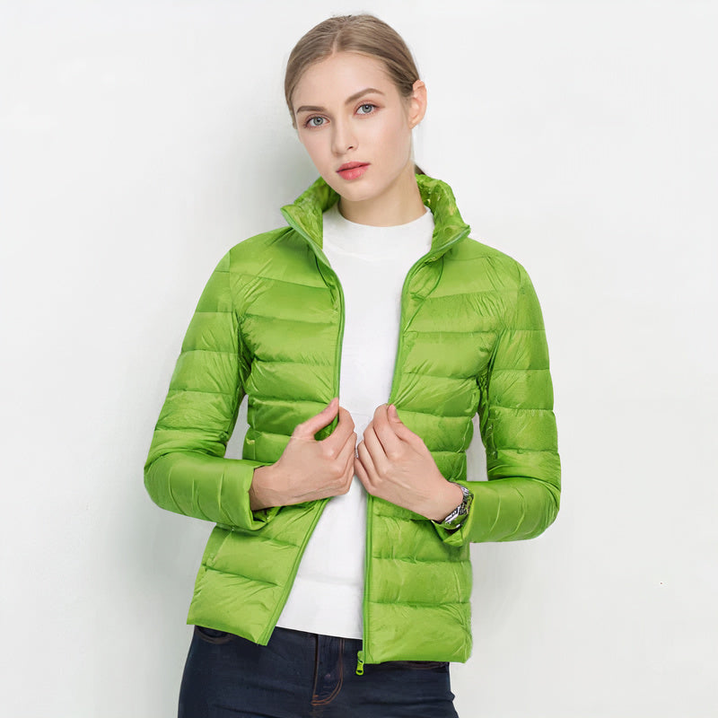 William - Women's Puffer Jacket with Stand Collar - photo 9