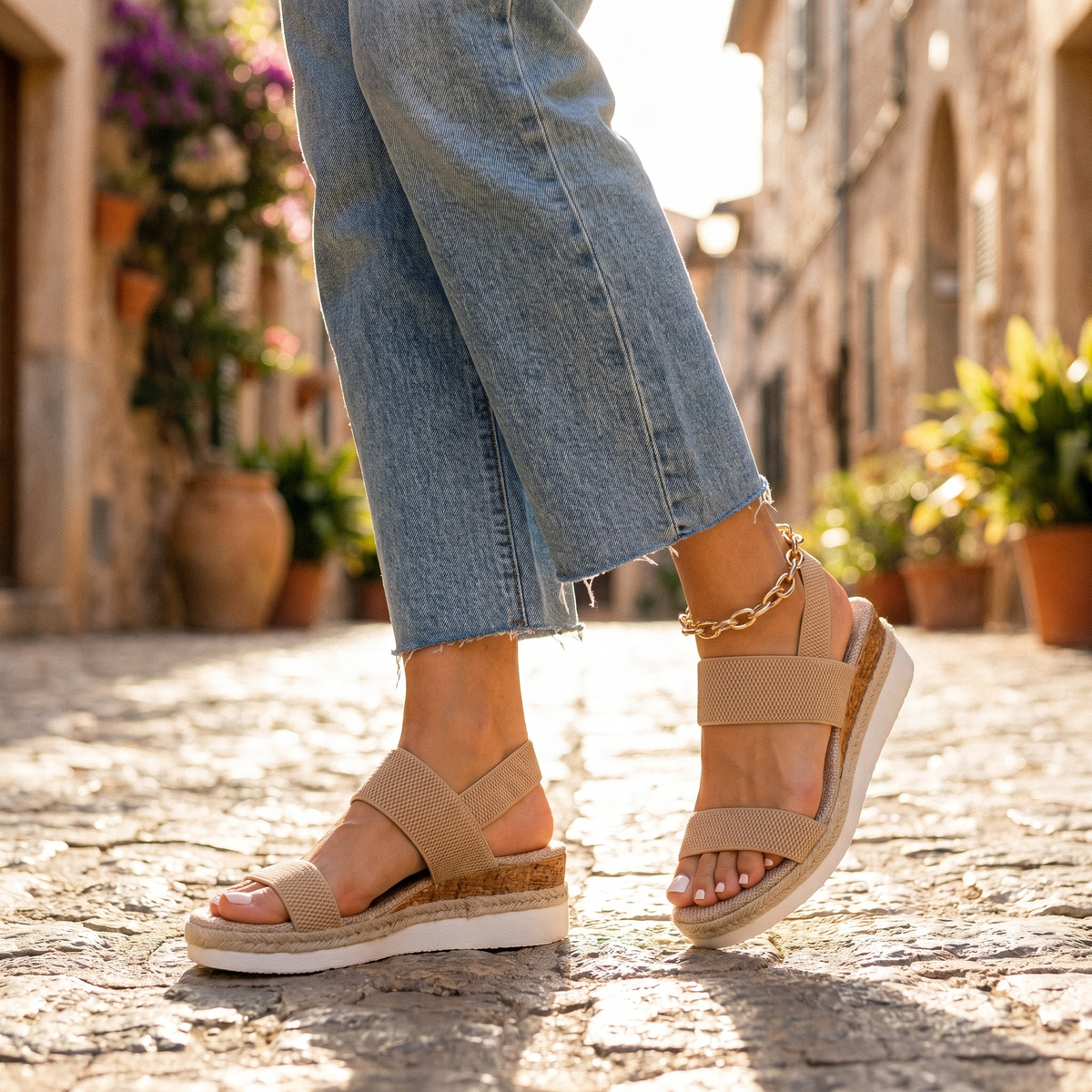 Women's Orthopedic Wedge Sandals for Arch Support - photo 7
