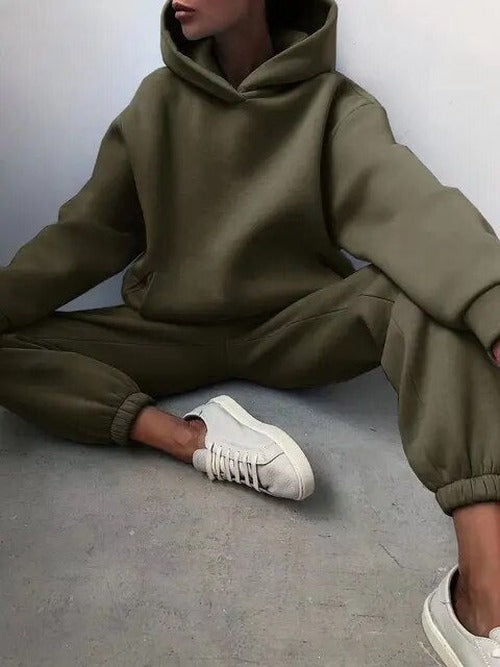 Women's Oversized Hoodie and Jogger Set - photo 10