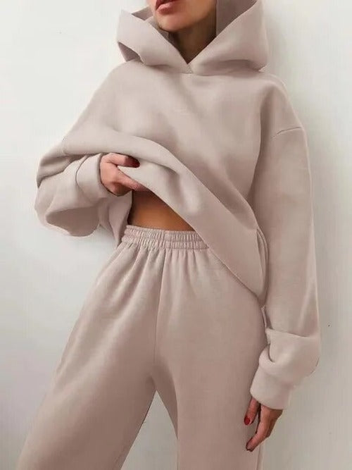 Women's Oversized Hoodie and Jogger Set - photo 7