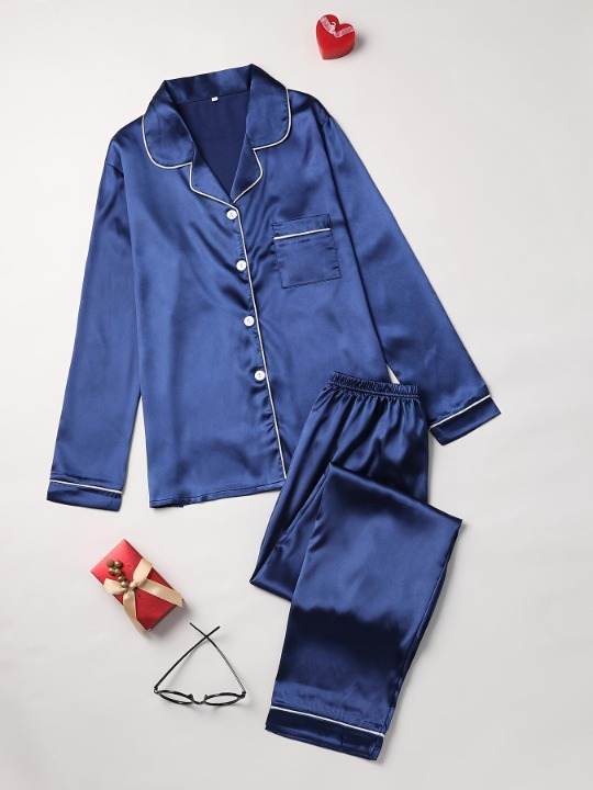 Sadie - Women's Two Piece Satin Pyjama Set