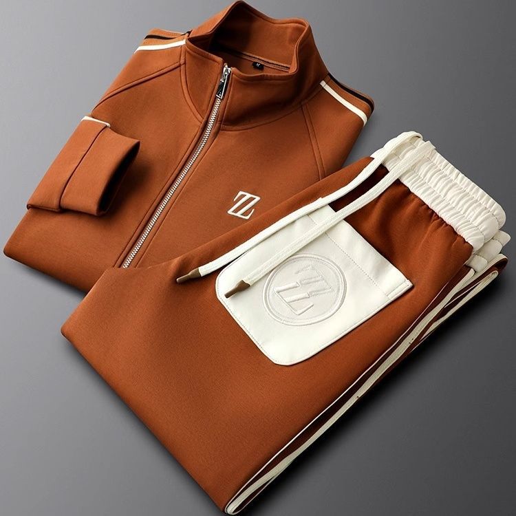 Stylish Men's Tracksuit Set of High Quality - photo 1