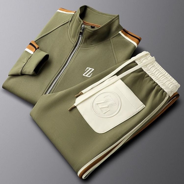 Stylish Men's Tracksuit Set of High Quality - photo 2