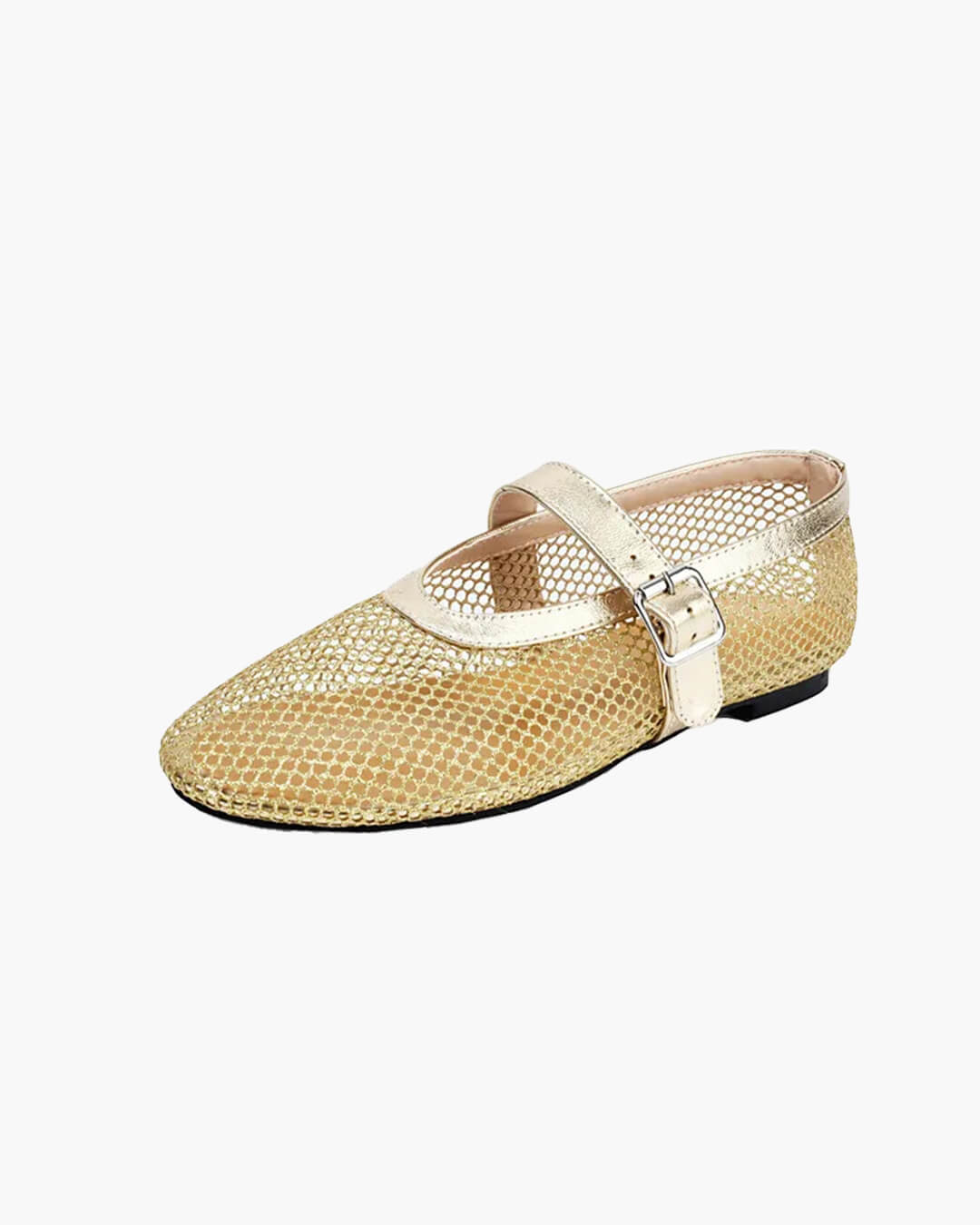 Lena - Women's Wide Toe Box Mesh Ballet Flats - photo 17