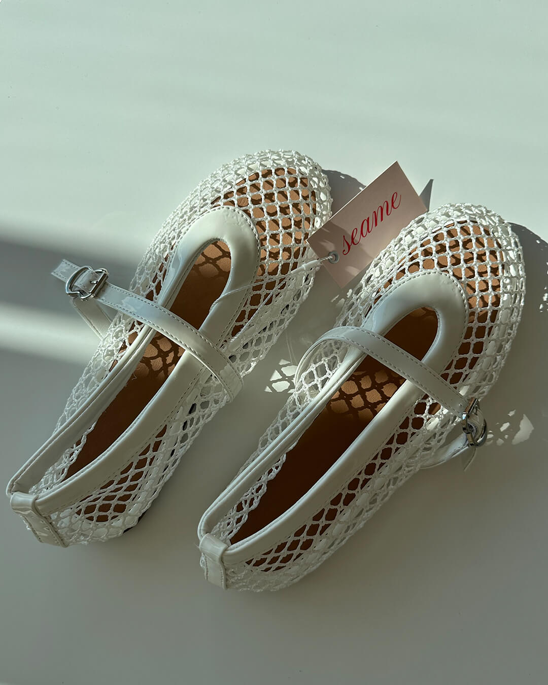 Margaret - Women's Breathable Mesh Ballet Flats - photo 9