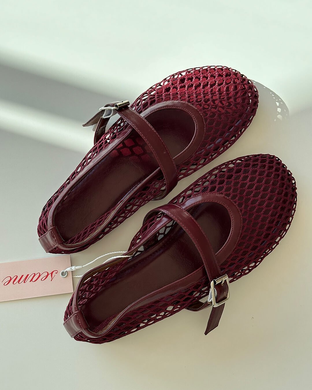 Margaret - Women's Breathable Mesh Ballet Flats - photo 11
