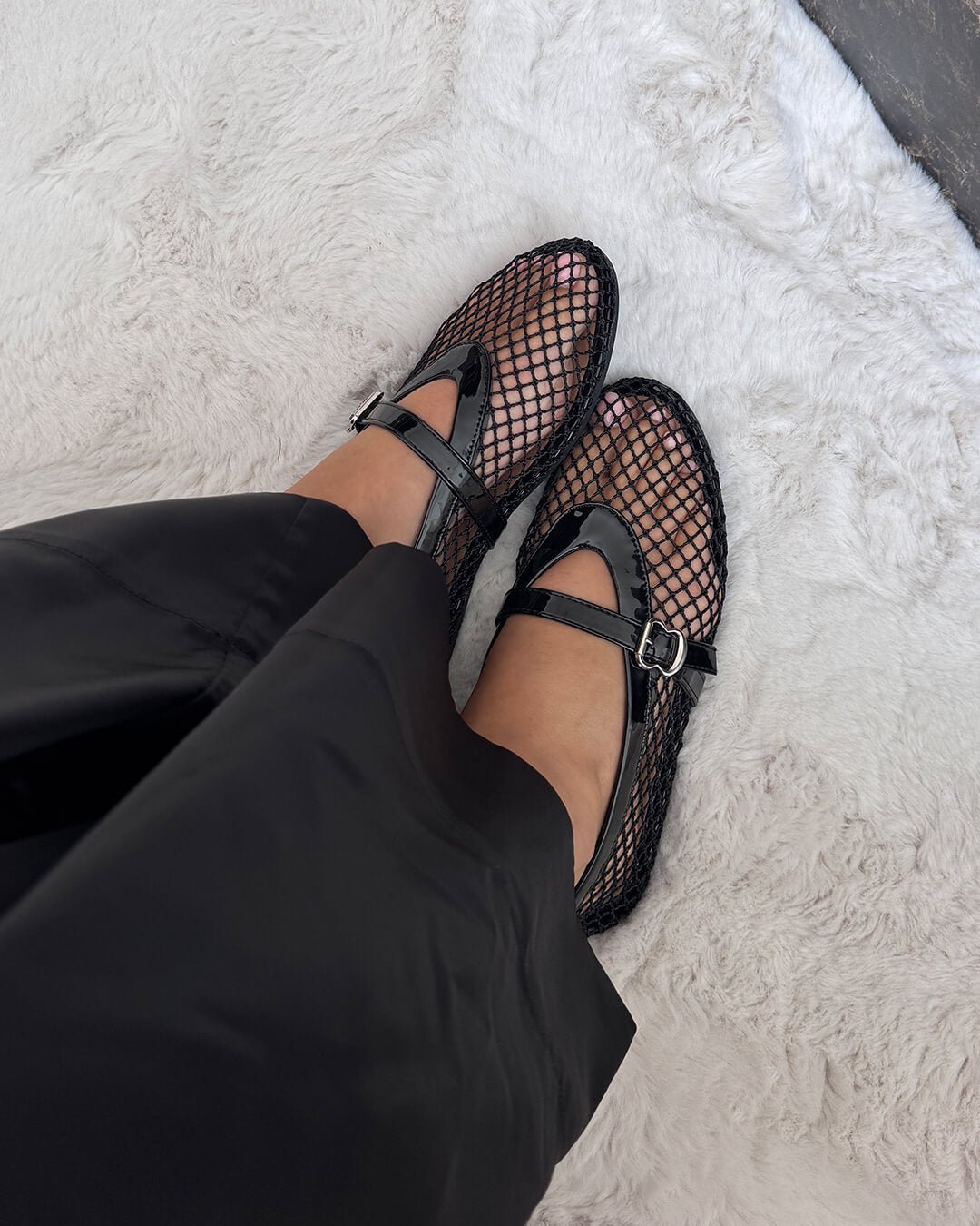 Margaret - Women's Breathable Mesh Ballet Flats - photo 3