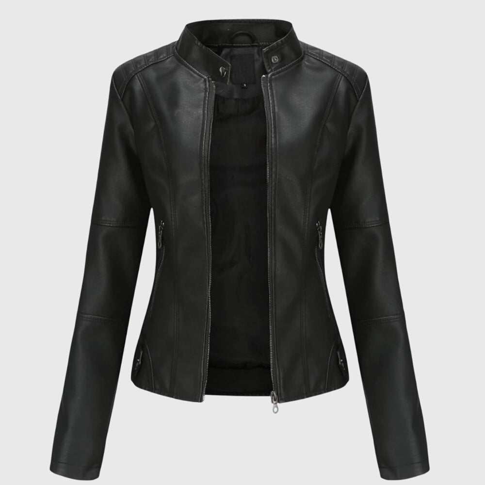 Giorgina - Stylish Leather Jacket For Women - photo 1
