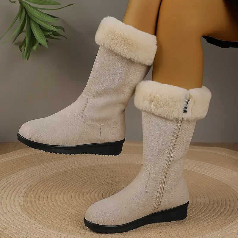 Dagmar - Women's Winter Boots with Cushioned Footbed