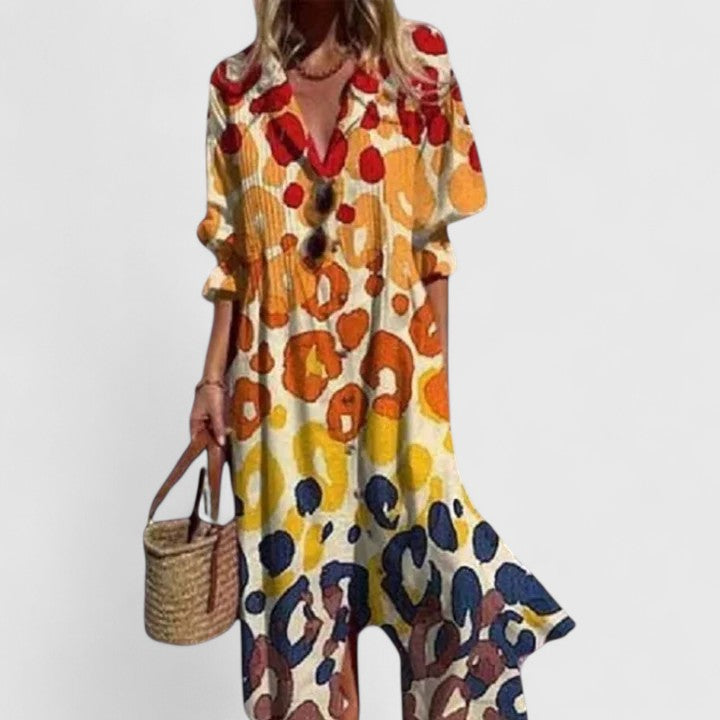 Paula - Women's Boho Maxi Dress - photo 3