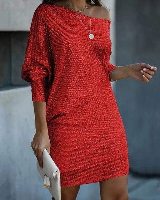 Women's Sequin Evening Dress - photo 6