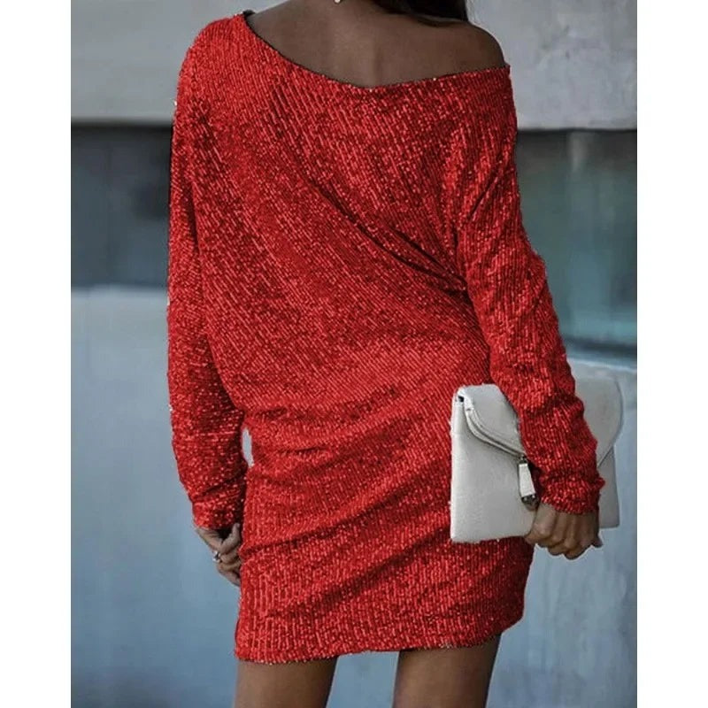 Women's Sequin Evening Dress - photo 7