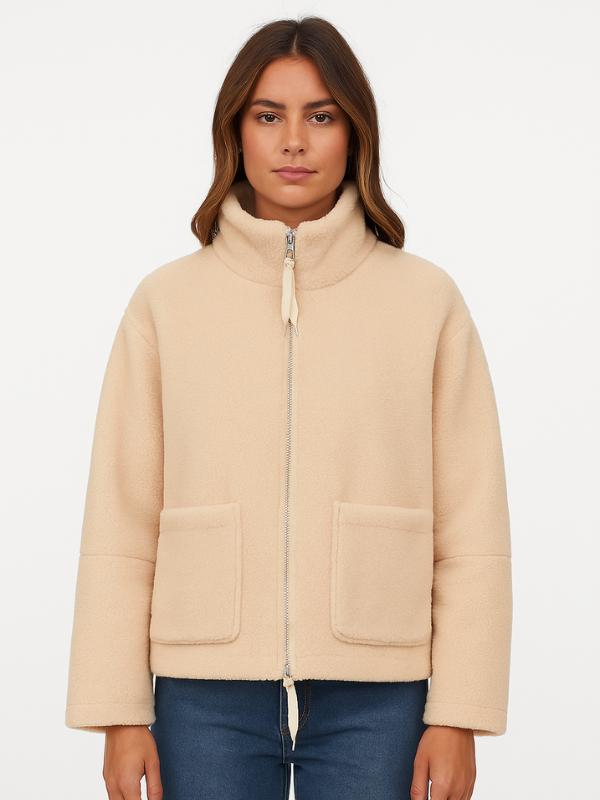 Ultra-Soft Oversized Sherpa Fleece Jacket Stylish for Cold Weather - photo 9
