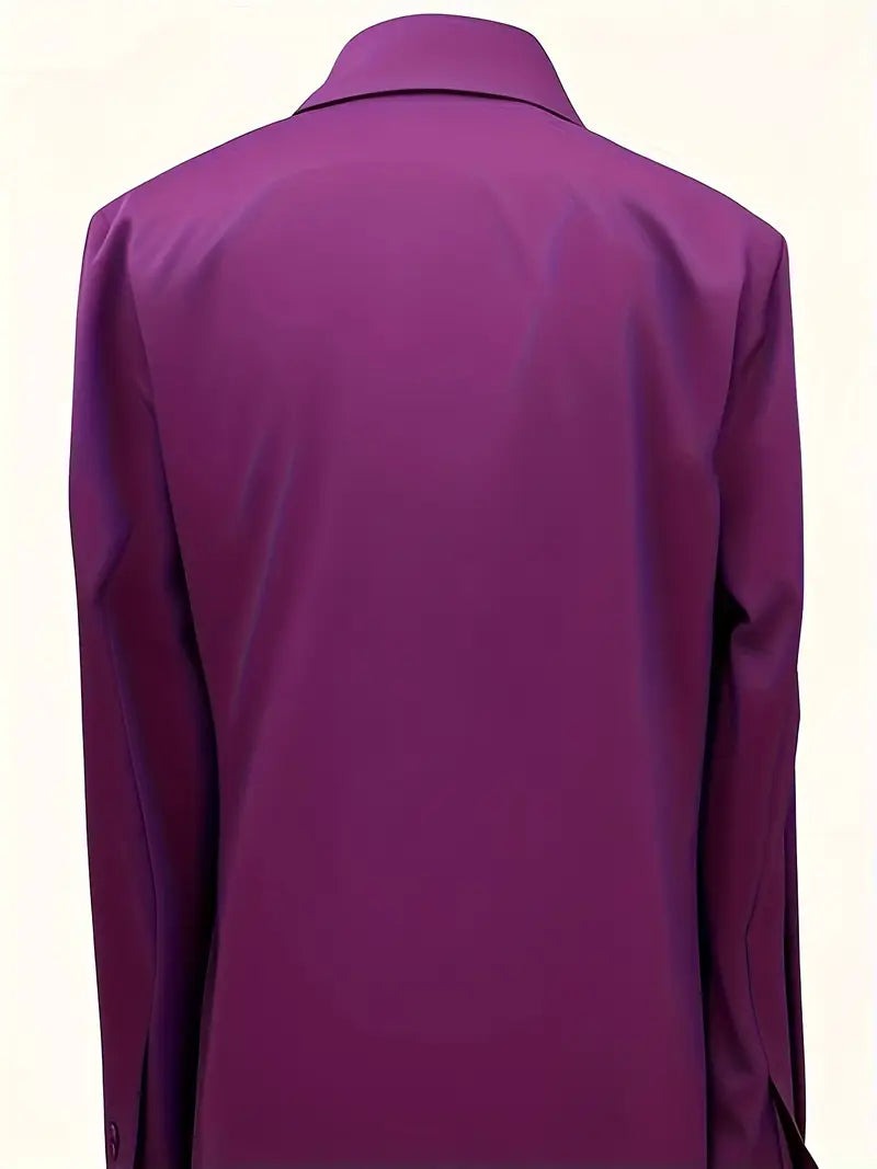 Blusa da donna con scollo a V, finitura satinata e drappeggio fluido