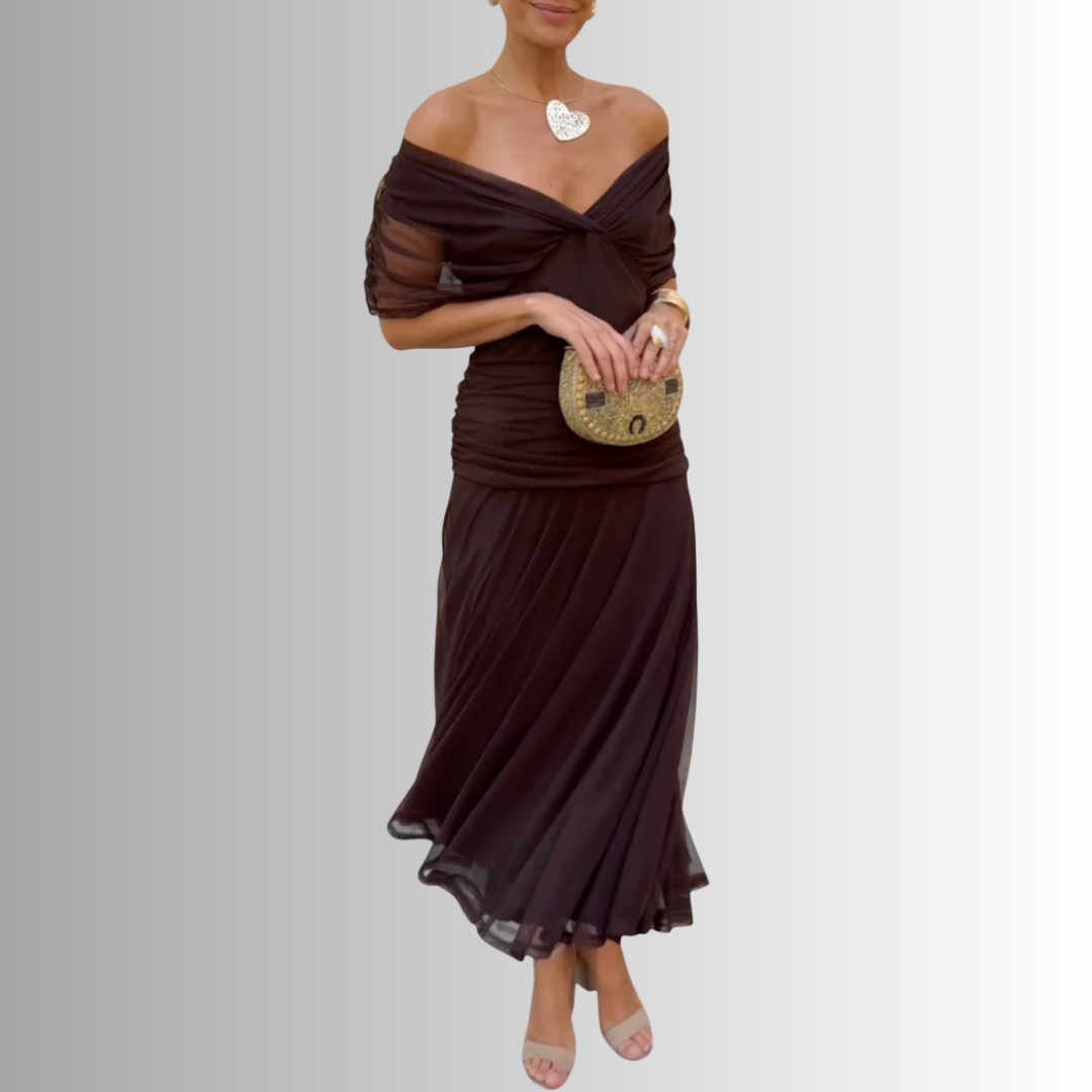 Women's Timeless Flowy Maxi Dress with Flattering Cut - photo 8