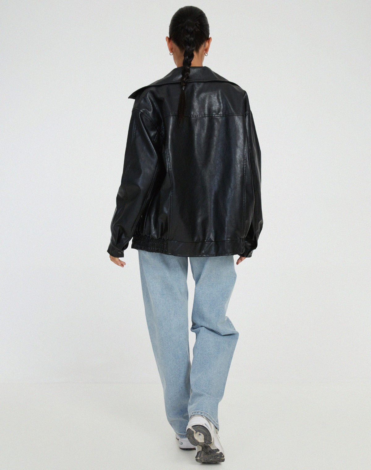Robin - Women's Oversized Vintage Bomber Jacket - photo 6