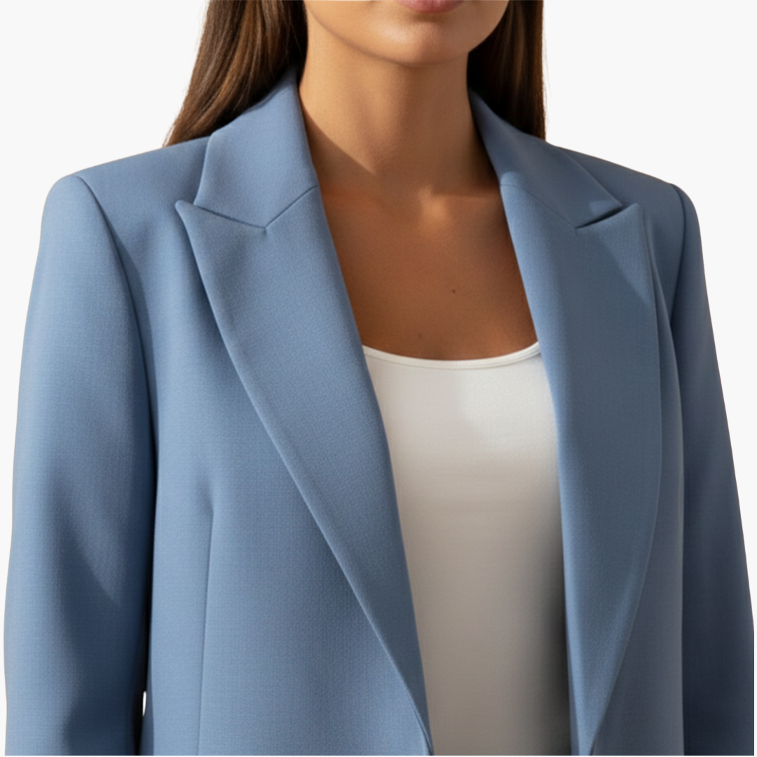 Women's Tailored Blazer and Trouser Suit Two Piece Set - photo 5