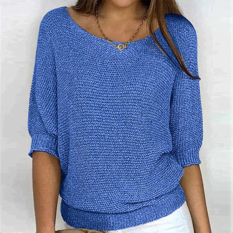 Kinsley - Women's Loose Knit Pullover - photo 4