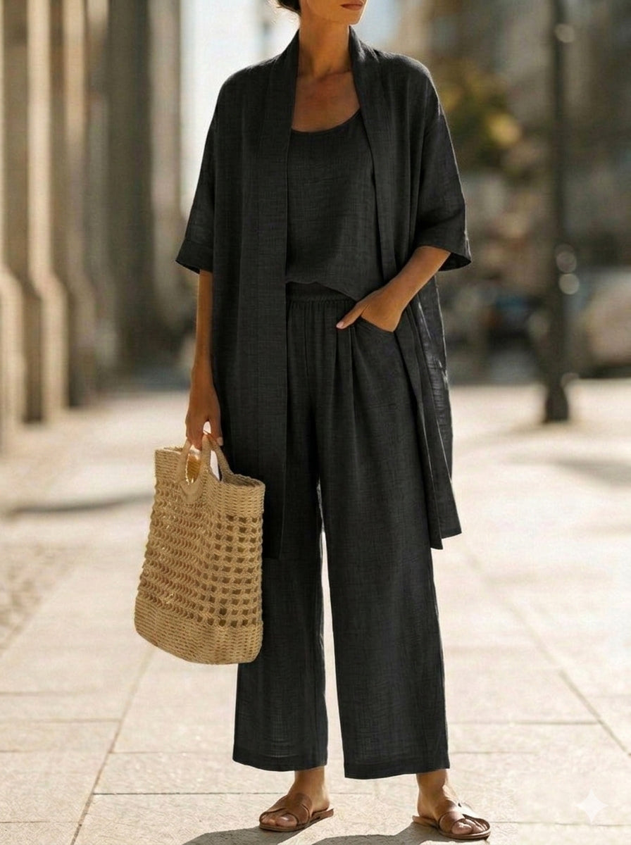 Women’s Coordinated Three-Piece Lounge Set - photo 8