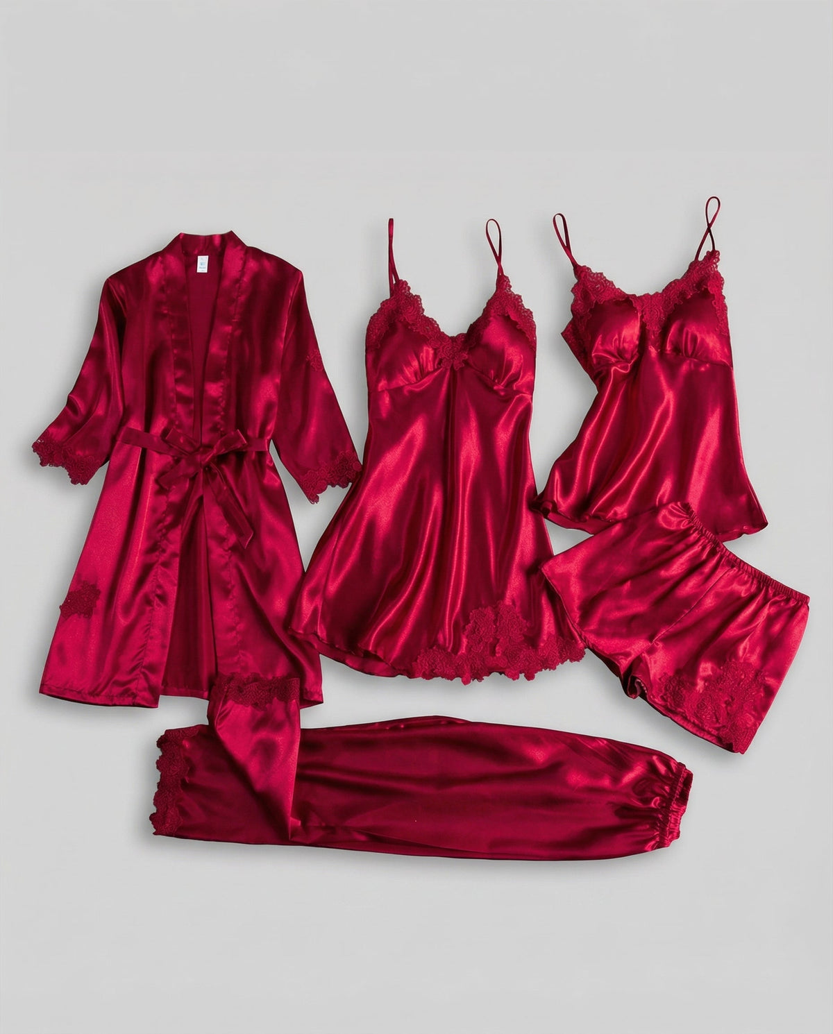 Women's Luxurious Silk Pajama Set - photo 2