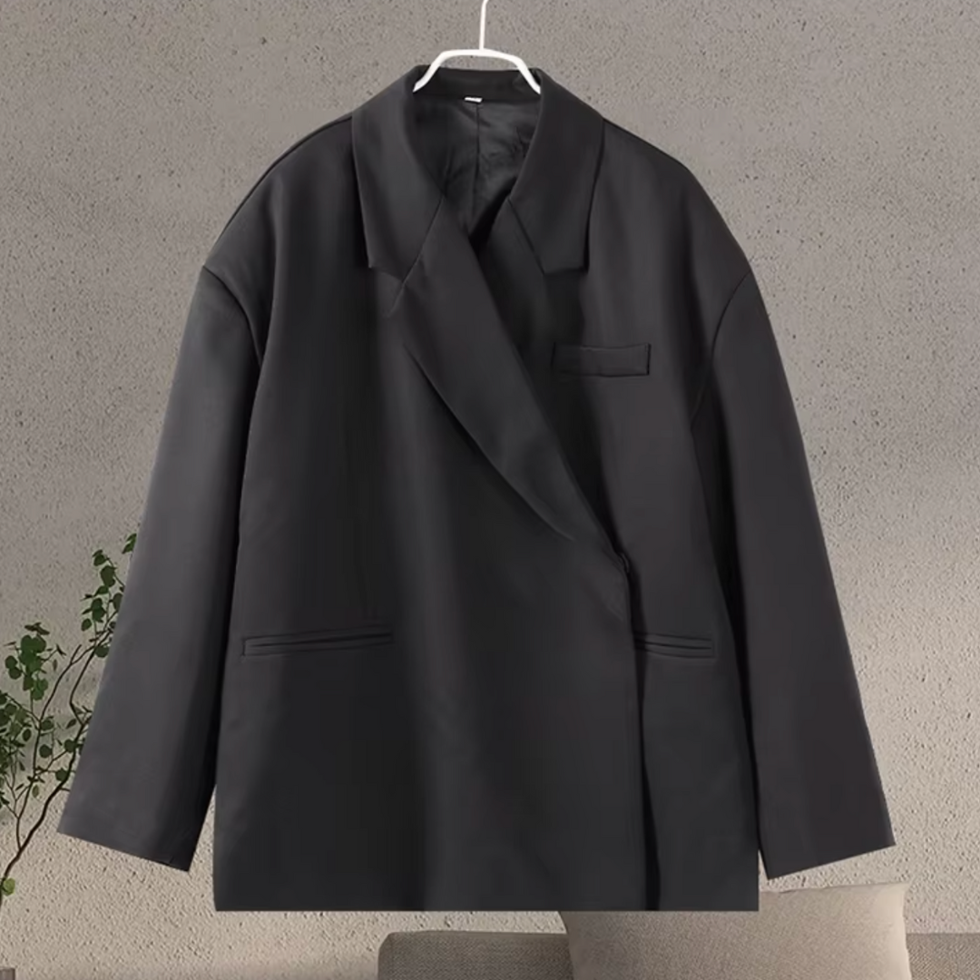 Annalisa - Women's Oversized Blazer with Clean Lines