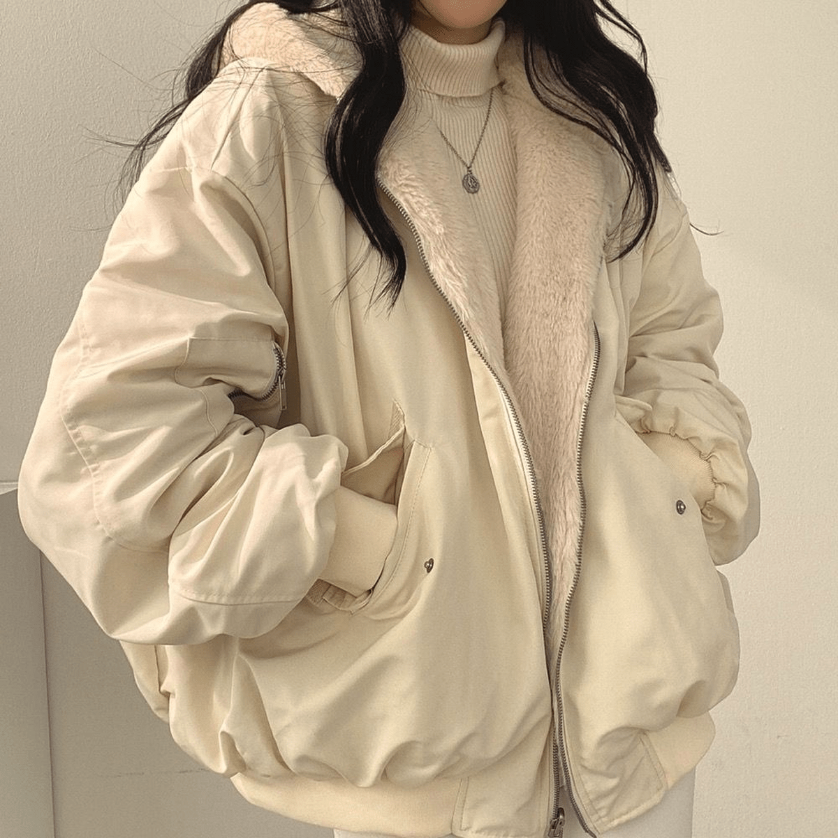 Lily - Women's Relaxed Fit Warm Winter Jacket - photo 3