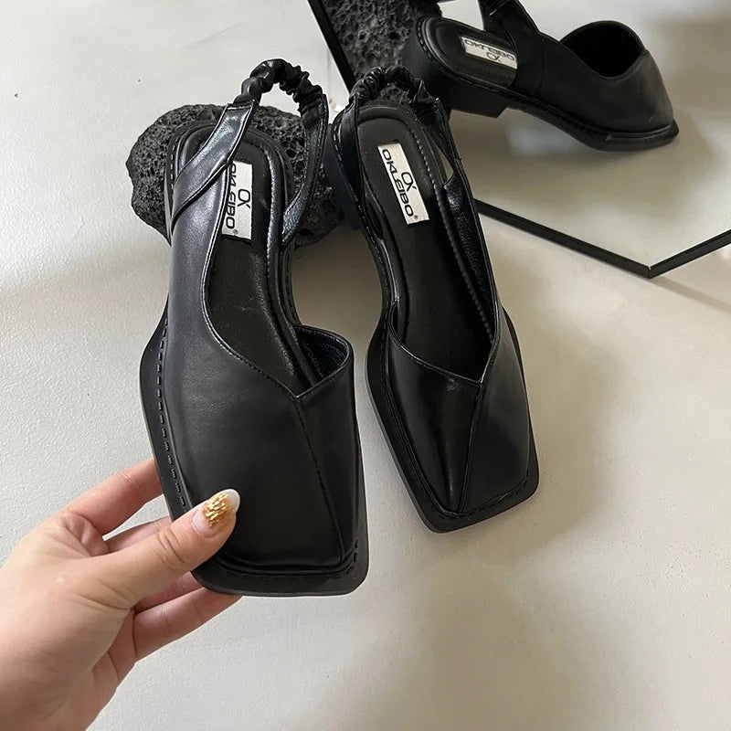 Women's Square Toe Slingback Sandals for Everyday Wear - photo 7