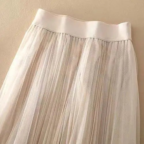 Paloma - Women's High-Waist Pleated Midi Skirt - photo 8