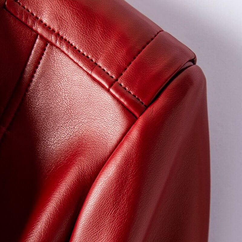 Women's Hellena Leather Jacket - photo 9