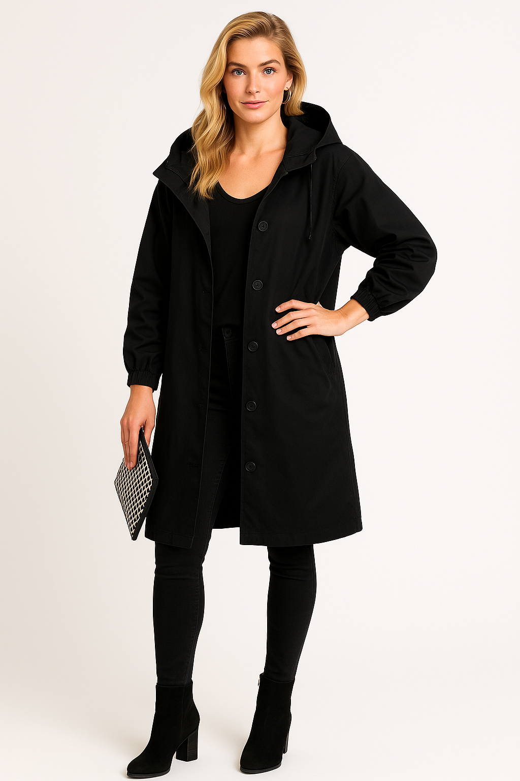 Women’s Button-Front Rain Jacket - photo 3